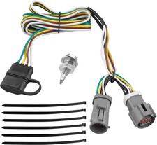 4-pin Trailer Wiring Harness Plug Play Fit For Ford F150250250hd350 1987 19