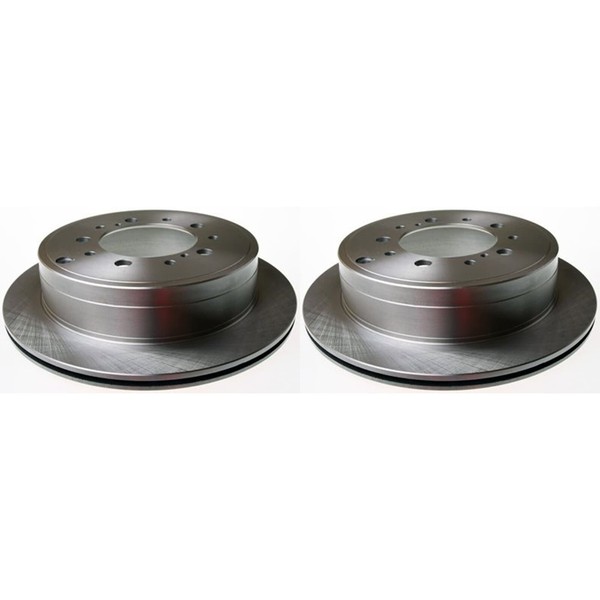 2X Denckermann Bremsscheiben 345Mm BelÜFtet Hinten Passend FüR Toyota Land | B13-image