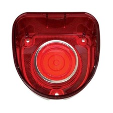 For Chevy For Impala Base 1968 Tail Lamp Lens Wo Chrome For Trim