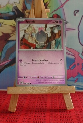 Pokemon MEG - Spoink RH - (Mega-Entwicklung 062)  
