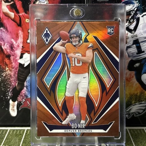 2024 Panini Phoenix - Bo Nix - Orange Fade RC #159 - Broncos QB