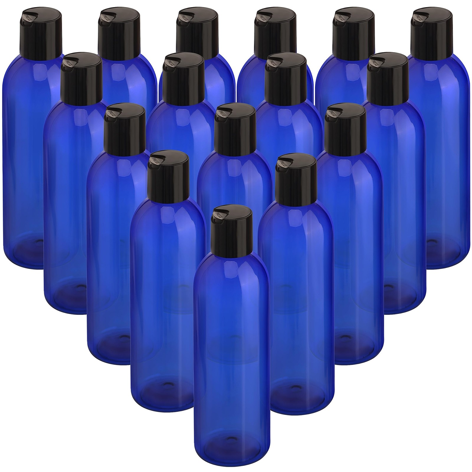 16 Флакон для жидкого мыла Stck Plastikflaschen zum Befllen Blau объемом 240 мл 4290₽