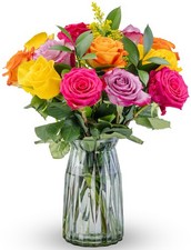 Benchmark Bouquets - Real Fresh Flowers for Delivery   One 12 Stems, Assorted