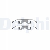 ZubehöRsatz Scheibenbremsbelag Delphi LX0340 FüR BMW E39 B10 Alpina 5Er Touring