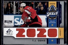 2020-21 SP Game Used NHL All-Star Skills Relic Blends T.J. Oshie 45/150