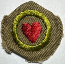 BSA Merit Badge Personal Health Type B Wide 1934-1935