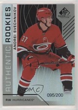 2018 SP Game Used Authentic Rookies Rainbow 95/200 Andrei Svechnikov #120 01ks