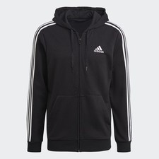 adidas men Essentials French Terry 3-Stripes ...