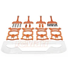 Yeah Racing Universal Set Up System Ver.2 For 1/10 On Road Orange #YT-0140OR