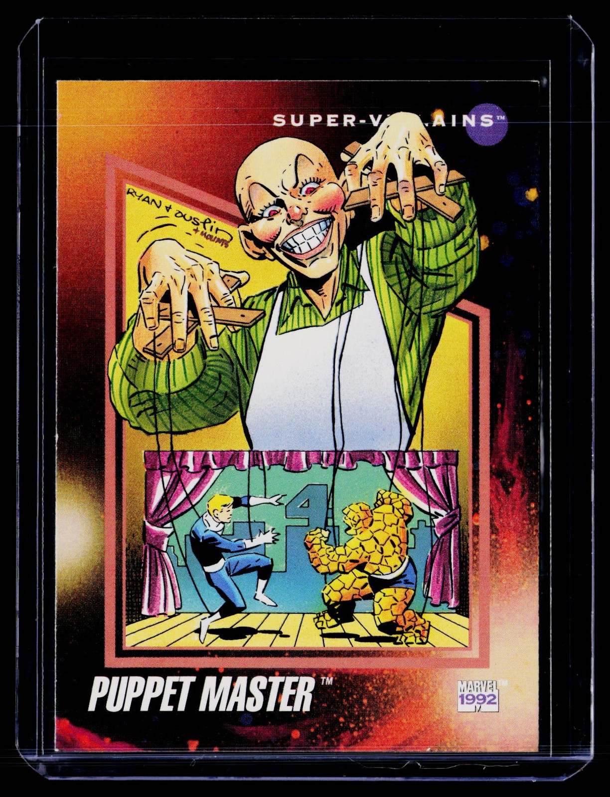 1992 Impel Marvel Universe #107 Puppet Master C22