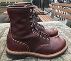 Red Wing Heritage 4585 Logger Boots US9 D Briar Oil Slick Leather Excellent USA — photo 6
