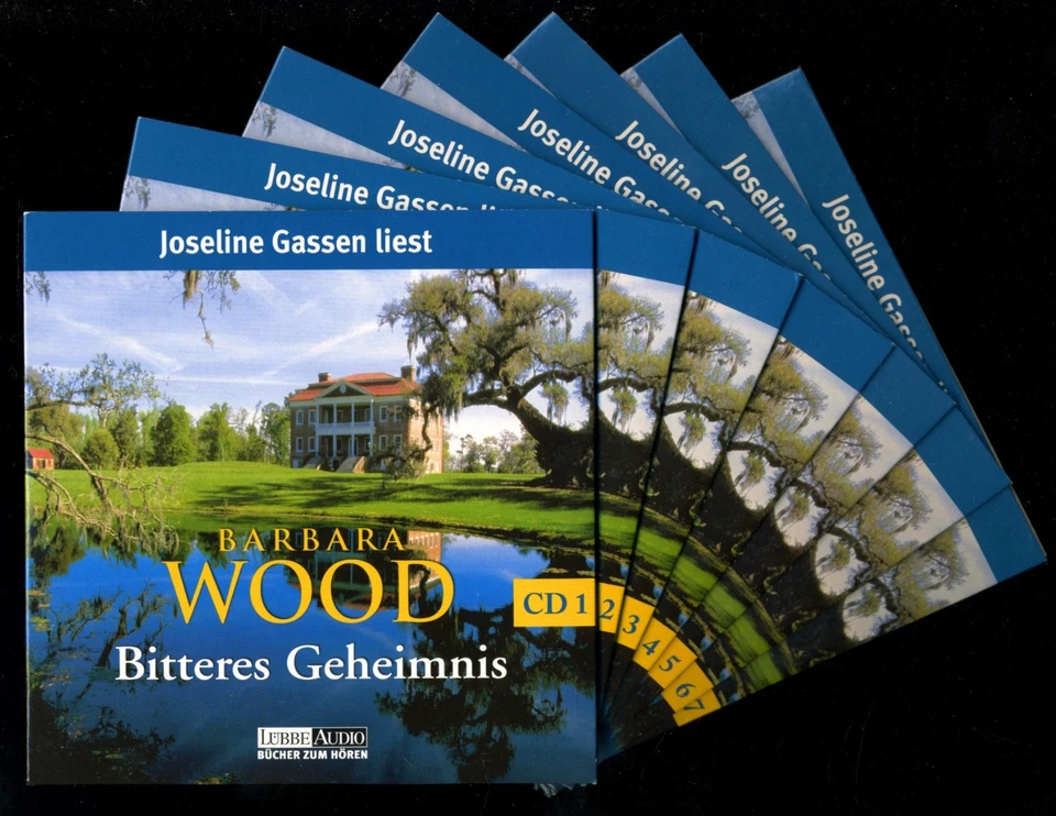 Barbara WOOD★BITTERES GEHEIMNIS★Hörbuch★7-CD★Joseline GASSEN liest★SEHR GUT★ - Bild 3 von 4