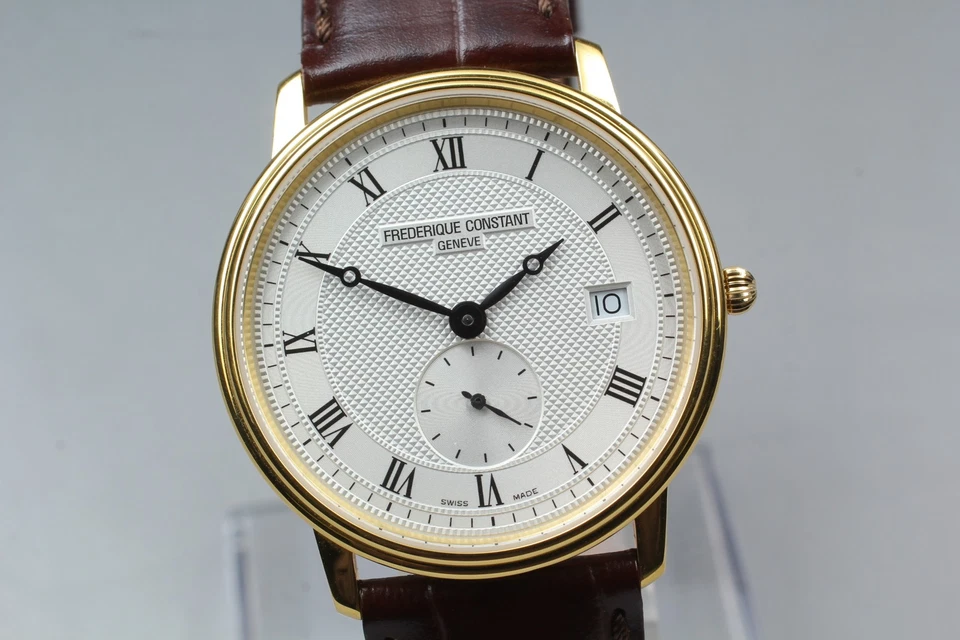 [w/Box] Frederique Constant Slimline FC200/220/235/245X4S25/6 Quartz Mens Watch - Image 2 of 4