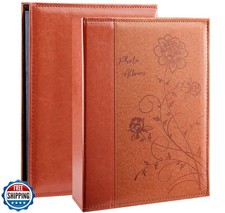 Artmag Photo Album 4x6 300 Photos, Extra Large Capacity Leather C