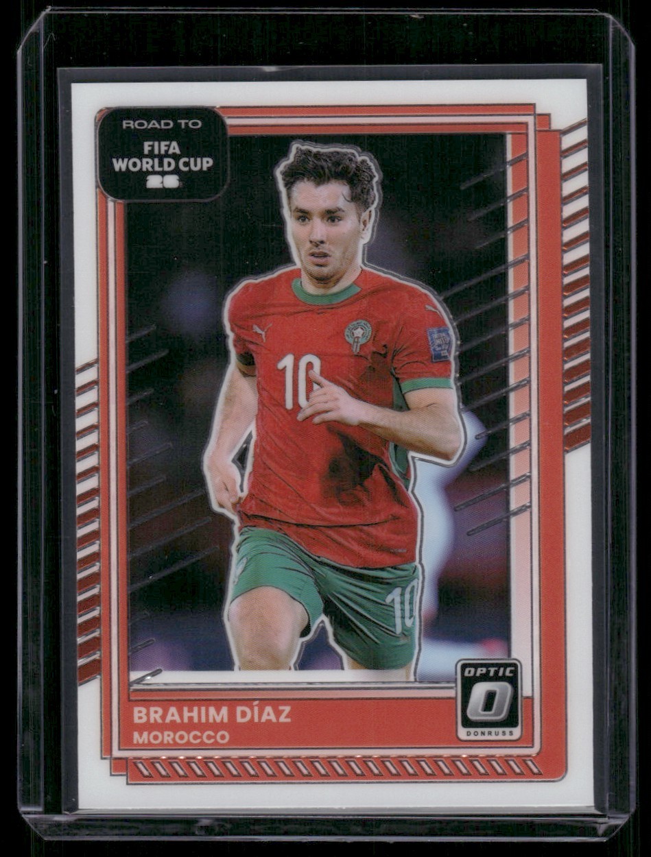 Brahim Diaz 2025 Donruss Road to FIFA World Cup Optic Morocco #96