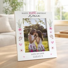 Birthday Gifts For Nana 50th 60th 70th Birthday Personalised Photo Frame