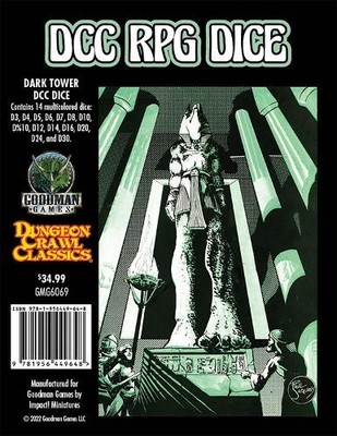 Bob Brinkman DCC RPG Dice: Dark Tower DCC Dice (Taschenbuch) (US IMPORT)