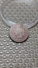 1868 Indian Head Cent Penny VG Details Corrosion                            D353