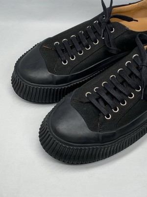 Jil Sander Platform Canvas Low-Top Sneakers size 44/us size 11 | eBay