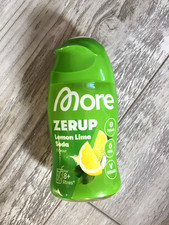1 St Lemon Lime Soda More Nutrition Zerup Sirup Wasser 8+ L MHD 3 /28 …