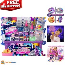 Deluxe Unicorn Shimmer Slime Kit: Perfect Glow-in-the-Dark Gift for Kids