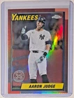Aaron Judge 2025 Topps Chrome #90CB-11    1990 Topps 35th anniversary