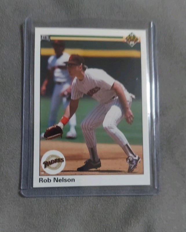 Rob Nelson Upper Deck San Diego PadresBaseball Card