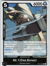 Mr.1(Daz.Bonez) Foil OP14-090 The Azure Sea's Seven One Piece