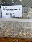 Bead Ball Chain Lot of Shiny Brass made in the USA with connector — photo 5