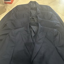 Loro Piana Lot Of 4 Navy Business Suit 100 Merino Wool ZELANDER DREAM Fabric