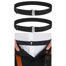 Shirt Stays Belt For Men Shirt Tucker Holder Crop Top Band For Women Nonslip Adj