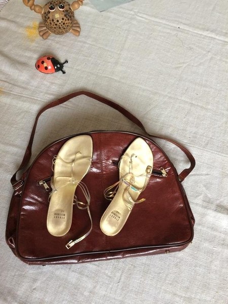 Women Stuart Weitzman Heels Gold 42
