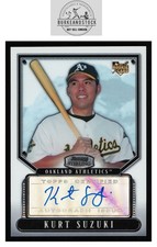 2007 Bowman Sterling AUTO #BS-KKS Kurt Suzuki Refractors *BurkeSCards*