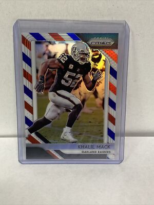 2018 Prizm Red White & Blue Khalil Mack