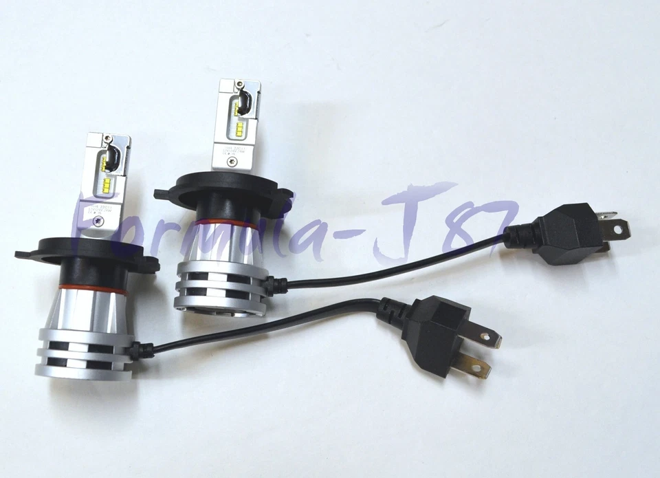 Philips Ultinon Essential LED White H4 Two Bulbs Head Light High Low Beam Lamp - Image 4 of 4