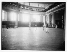 Basketball Columbia c1900 Large Historic Old Photo