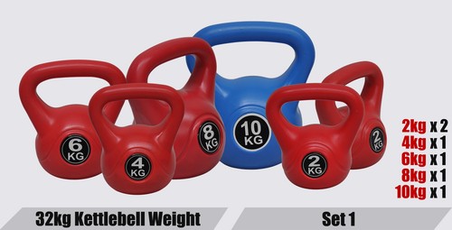 Kettlebell Weight Set - 20KG - 24KG - 28KG - 32KG- Home Gym Training Kettle Bell - Picture 20 of 35