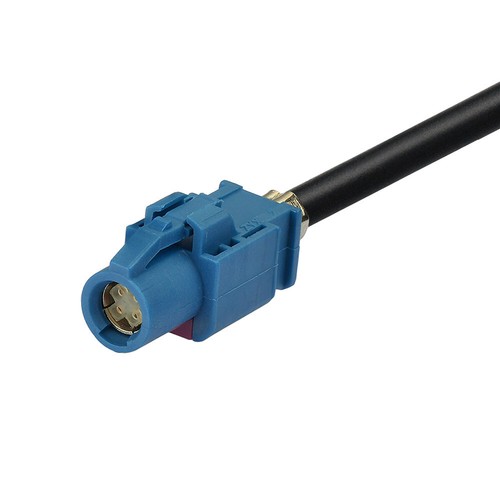 10X Vehicle FAKRA HSD Water Blue LVDS 1m Shielded Dacar 535 4-Core Cable for BMW - Picture 6 of 6