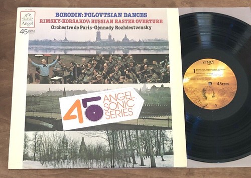 BORODIN ~ RIMSKY-KORSAKOV / ANGEL SONIC SERIES 45RPM AUDIOPHILE 1979 LP