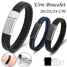 Urn Bracelet for Ashes Cremation Bracelet for Ashes Stainless Steel Ash Bracelet
