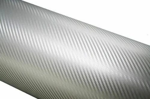 Vinile adesivo pellicola di carbonio grigi per auto tuning ed elaborate