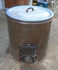 Alter Waschkessel Wurstkessel Schlachtkessel holzbefeuert Schlachrekessel DDR