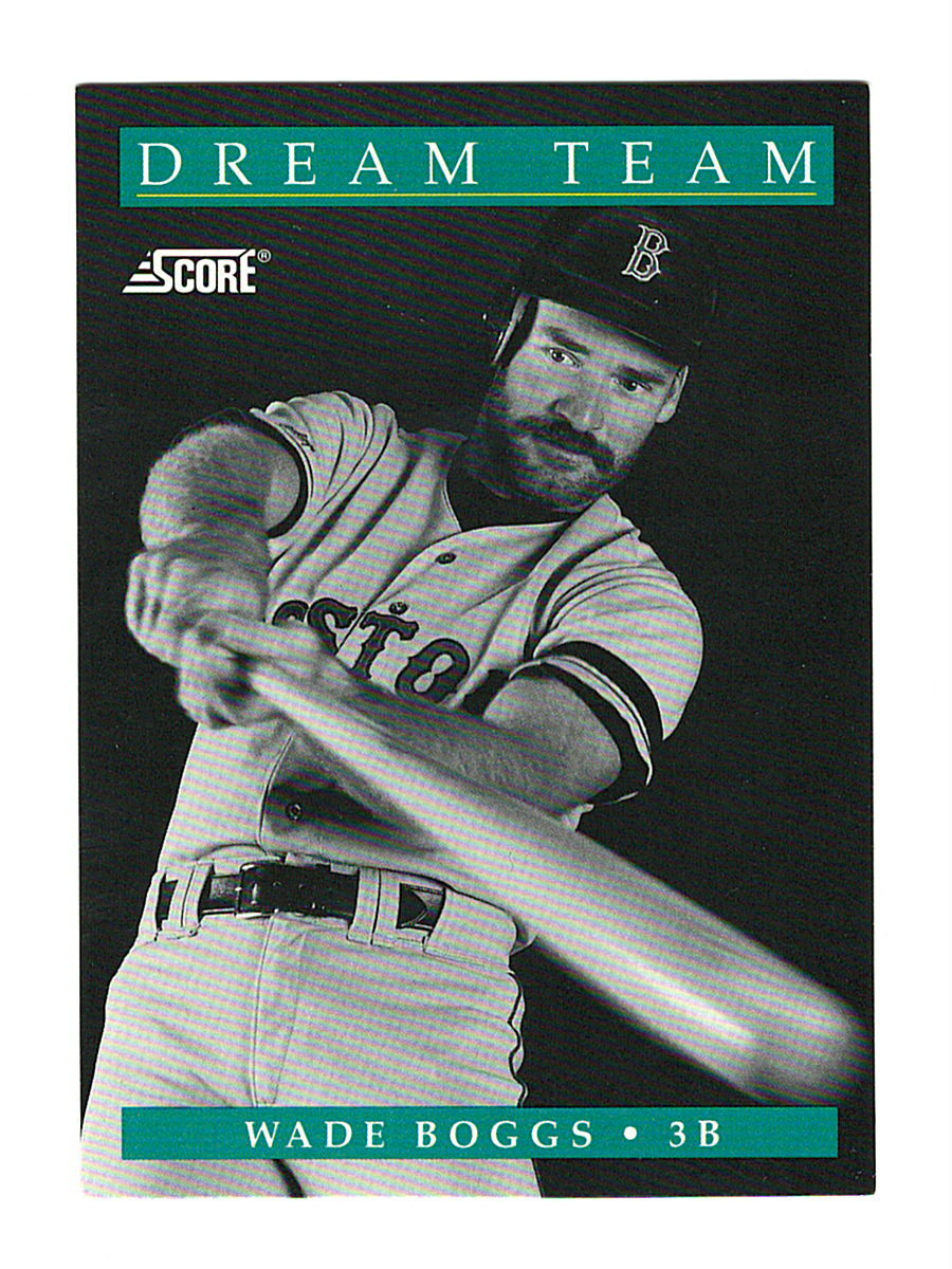 Wade Boggs 1991 Score Dream Team #889 Baseball Card | eBay