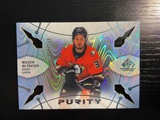 2022-23 Upper Deck SP Game Used Purity /150 Mason McTavish Anaheim Ducks P-33