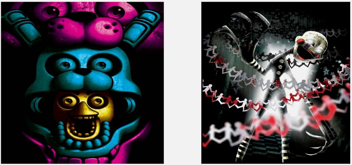 Just Toys Five Nights At Freddy's Mystery Mini Posters 2 Per Tube