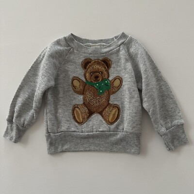 Vintage Teddy Bears Baby 18 Months Bear Sweater