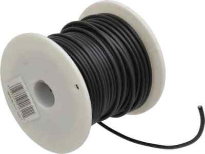 Southwire 55666623 16 Gauge Automotive Primary Wire 100' Long, Black