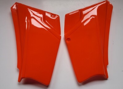 HONDA XL125 S 1984-1985 XL185 S 1983-1984 SIDE COVER PANEL [ORANGE