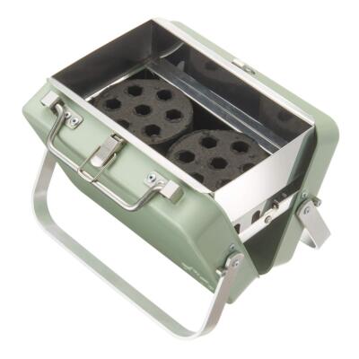 LOGOS Attache Case Type Grill Mini Yakitori BBQ Compact Storage