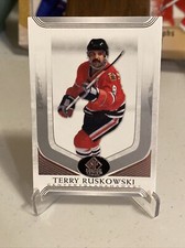 20/21 UD SP SIGNATURE LEGENDS Terry Ruskowski BASE CARD #129